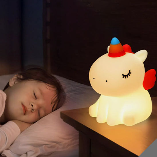 Veilleuse-bébé-Teddy Câlin-lumière-jaune