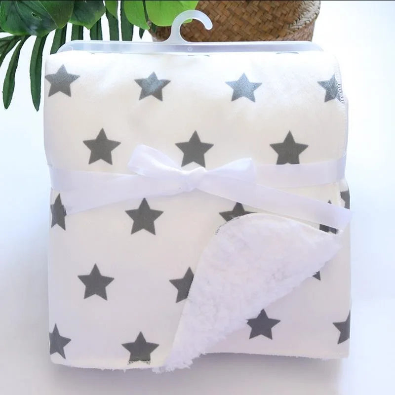 couverture-bebe-Toon-calin-polyester-etoile-gris