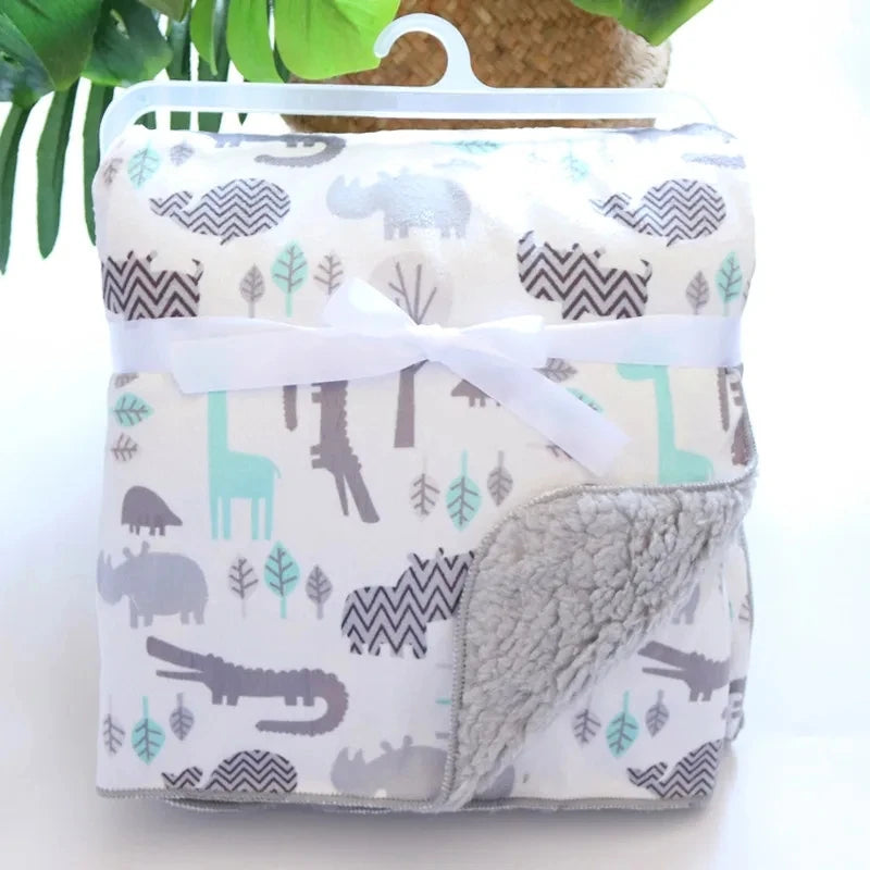 couverture-bebe-Toon-calin-polyester-vert-gris-enfant