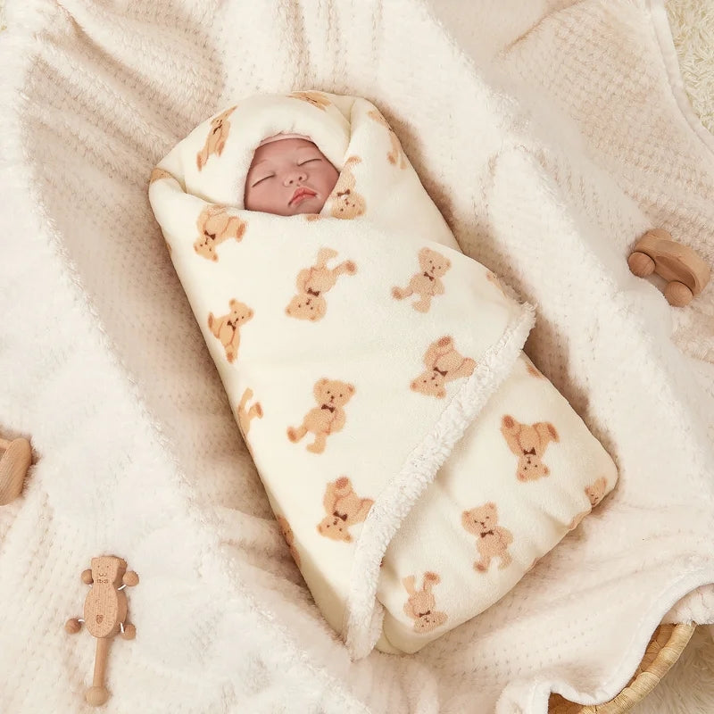 couverture-bebe-cosyToon-blanc-marron