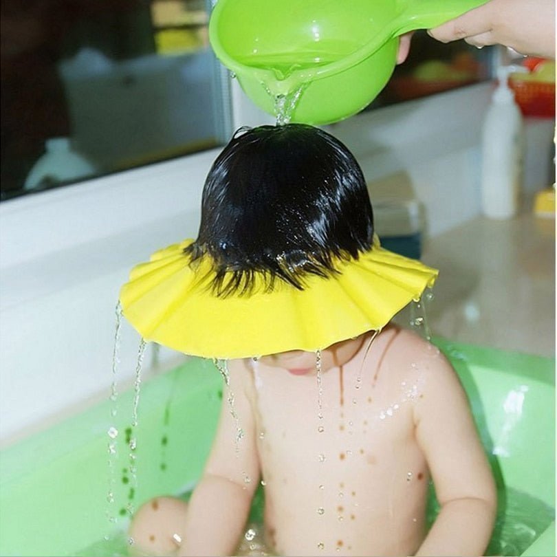 Visière chapeau pour douche bébé I ShampooCap™ - Bebe prestige