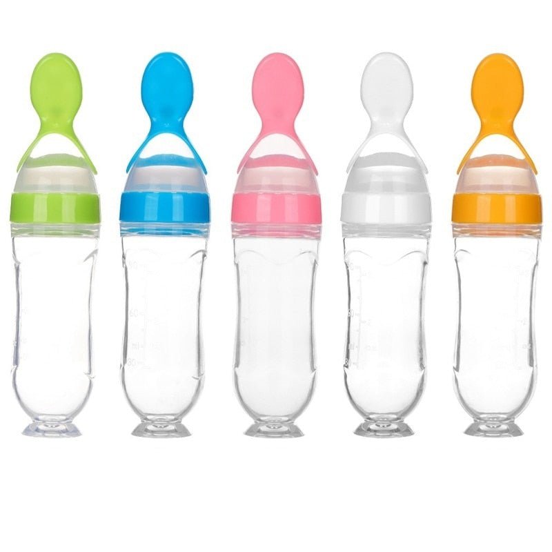 Biberon avec cuillère pour nouveau - né | EasyBottle™ - Bebe prestige