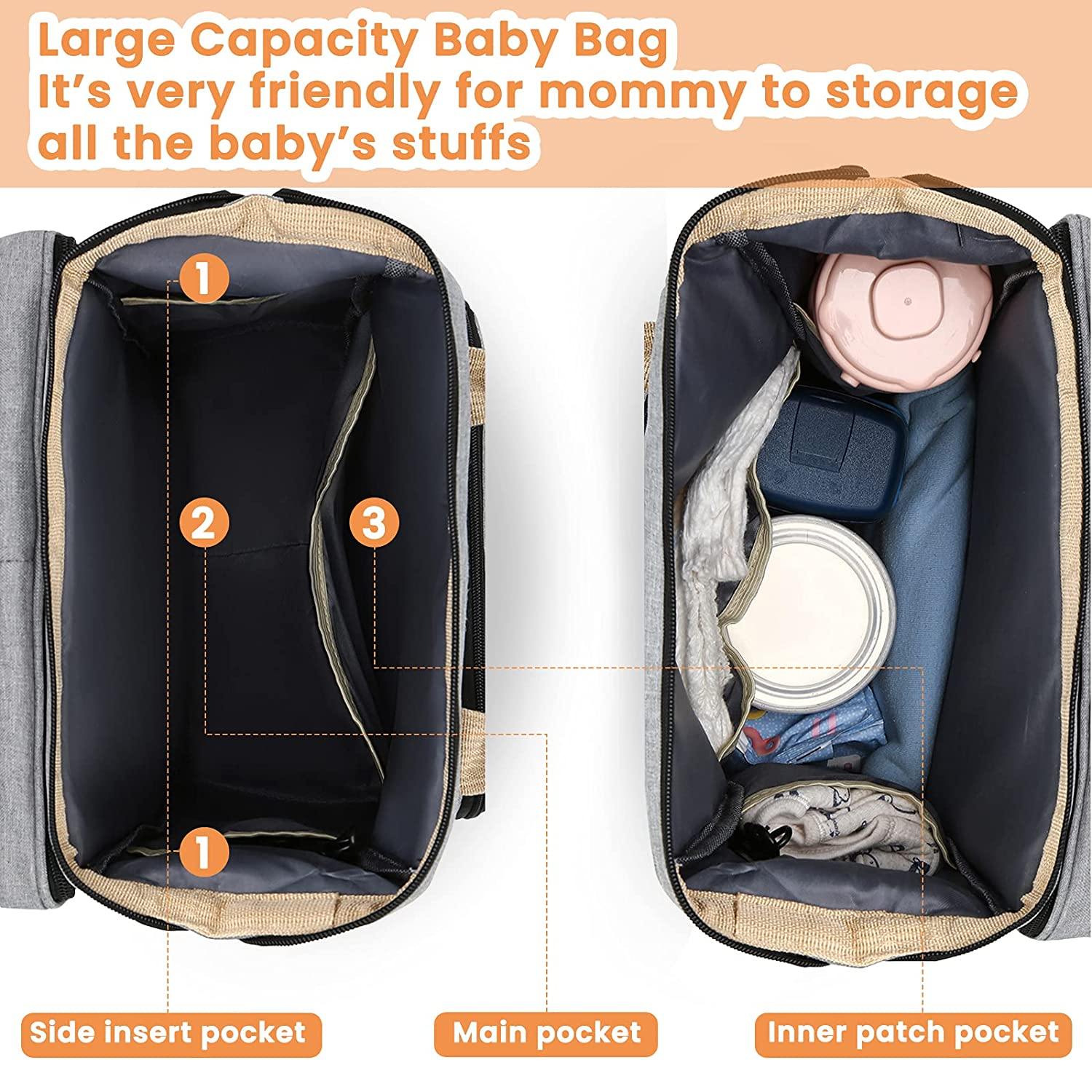 Sac à langer portatif | Berceau de voyage BabyNappy™ - Bebe prestige