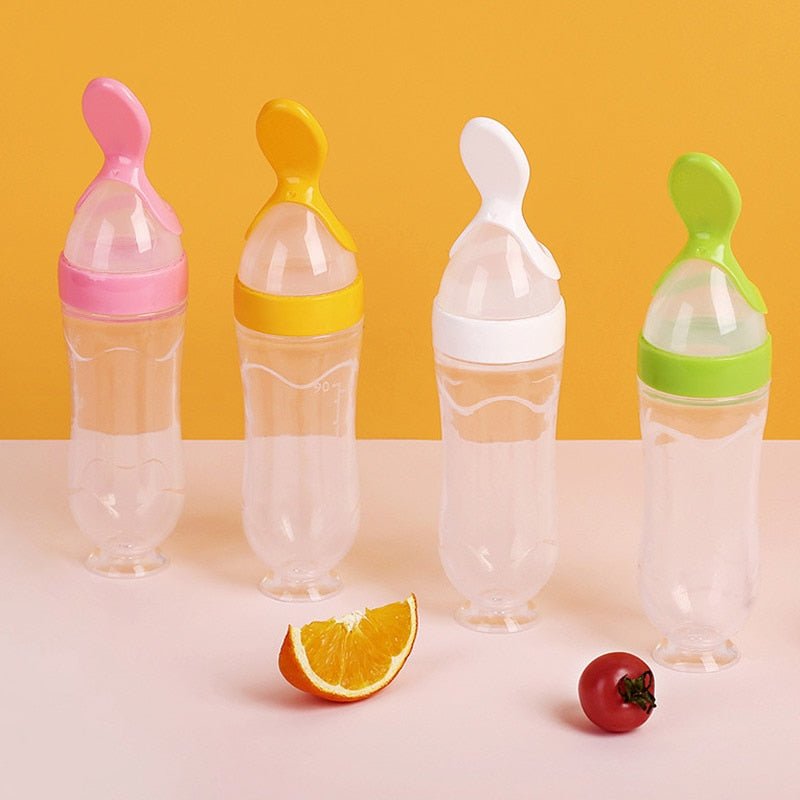 Biberon avec cuillère pour nouveau - né | EasyBottle™ - Bebe prestige