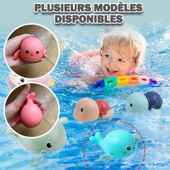 Plouf-poisson™ - Jouet de bain