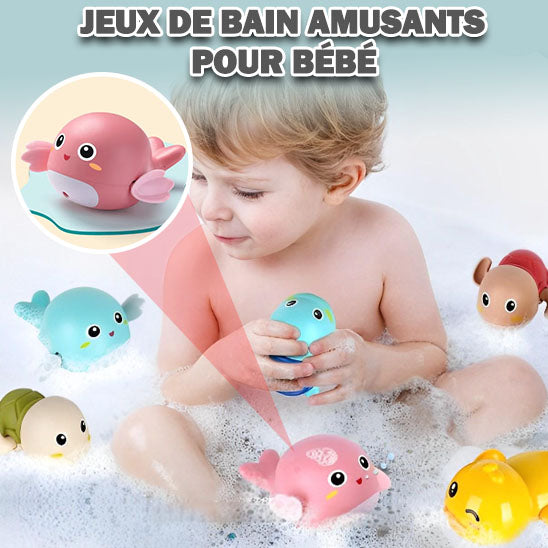 Plouf-poisson™ - Jouet de bain