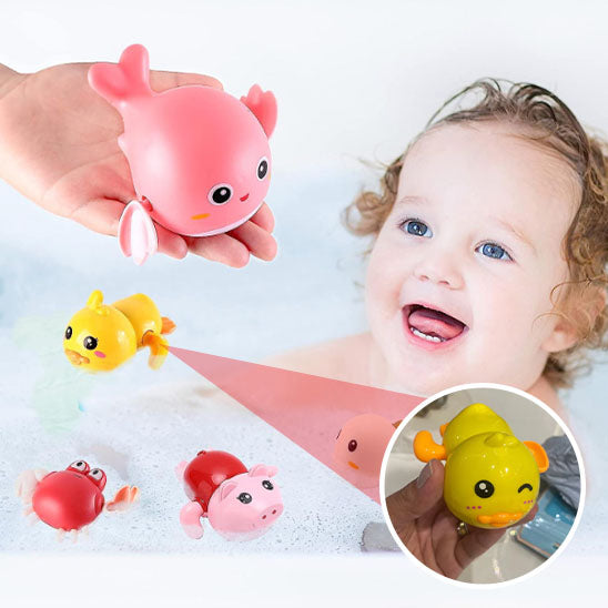 Plouf-poisson™ - Jouet de bain