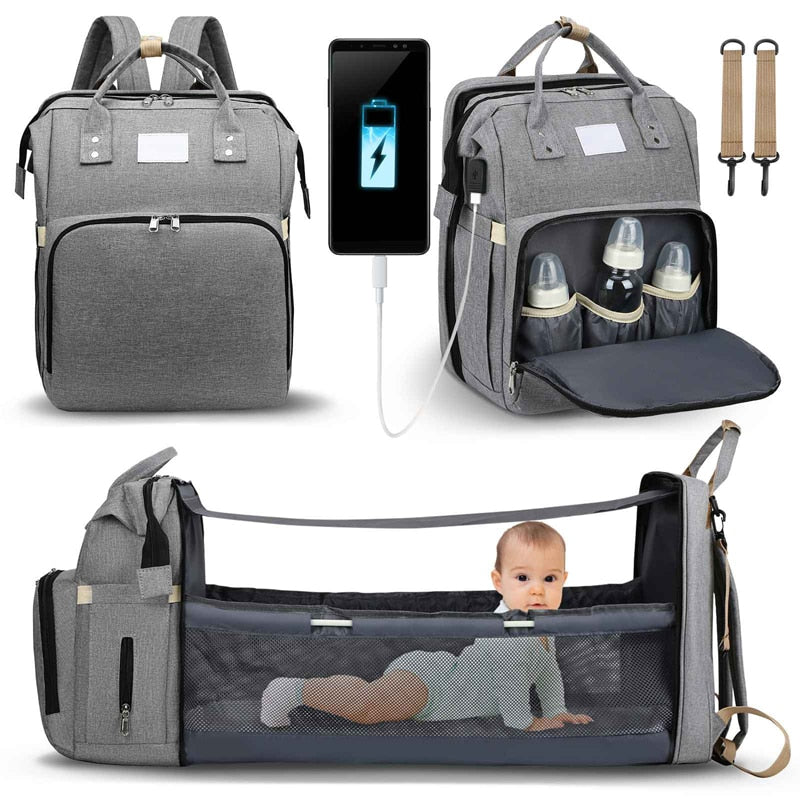 Sac à langer portatif | Berceau de voyage BabyNappy™ - Bebe prestige