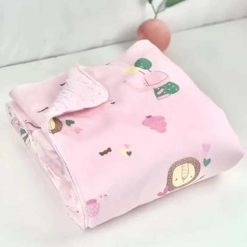 couverture-bebe-Toon-calin-polyester-rose-colorie